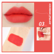 Pudaier 6 Colors Lip Tint Iceream Lip Glaze Waterproof Make up