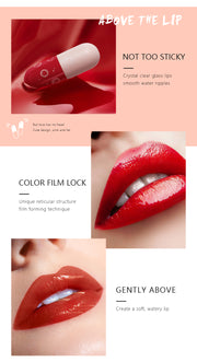 Pudaier 25 Colors Capsule Labial Glair Matte Mini Lip Glaze Waterproof Cute style 12 hours no fade