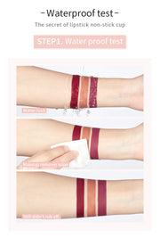Pudaier New Matte Lip Tint Waterproof Long Lasting 12 Colors Lip Gloss