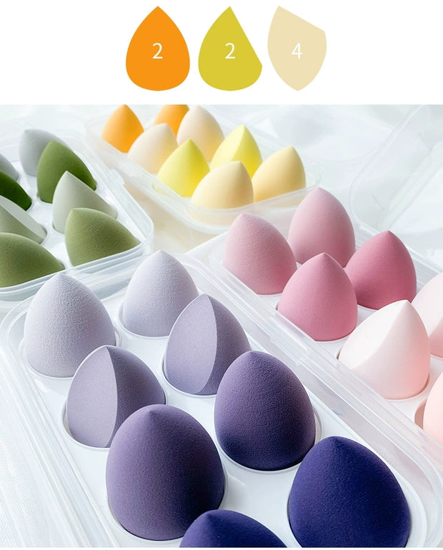 8Pcs/Box  Make up Blender Sponge Set