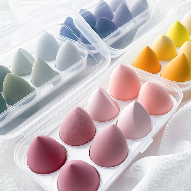 8Pcs/Box  Make up Blender Sponge Set