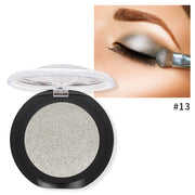 Pudaier Pro Metallic Shimmer Eyeshadow Palette Makeup Single 20 Colors Glitter